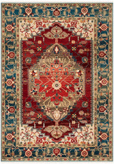 Safavieh Kashan Ksn306M Blue / Red Rugs - Safavieh - ksn306m - 3