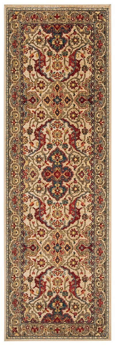 Safavieh Kashan Ksn307A Ivory / Taupe Rugs - Safavieh - ksn307a - 28