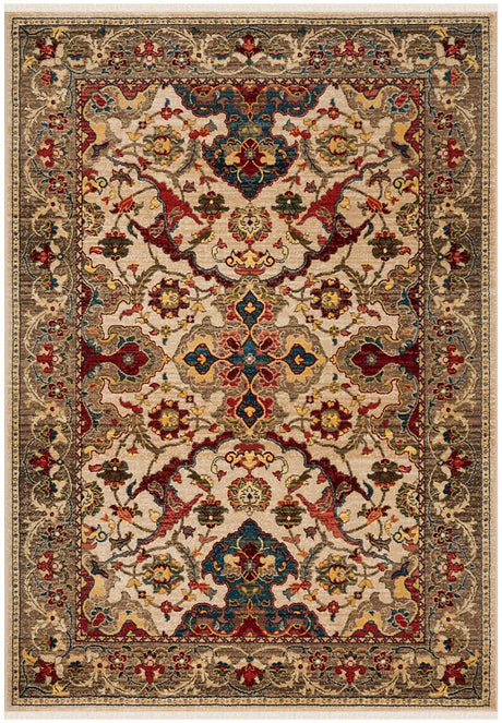 Safavieh Kashan Ksn307A Ivory / Taupe Rugs - Safavieh - ksn307a - 3