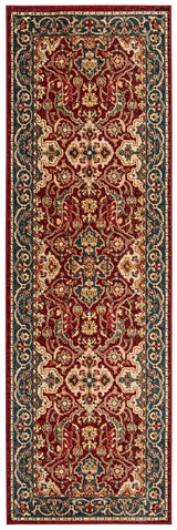 Safavieh Kashan Ksn307Q Red / Blue Rugs - Safavieh - ksn307q - 28