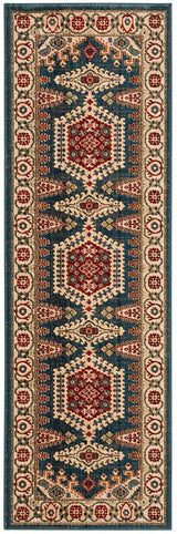 Safavieh Kashan Ksn308N Navy Blue / Ivory Rugs - Safavieh - ksn308n - 28