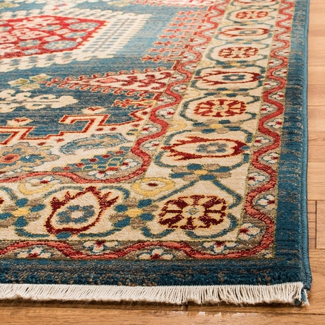 Safavieh Kashan Ksn308N Navy Blue / Ivory Rugs - Safavieh - ksn308n - 3