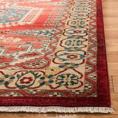 Safavieh Kashan Ksn308Q Red / Ivory Rugs - Safavieh - ksn308q - 3