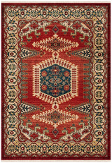 Safavieh Kashan Ksn308Q Red / Ivory Rugs - Safavieh - ksn308q - 3