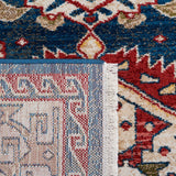 Safavieh Kashan Ksn353M Blue/Ivory Rugs - Safavieh - ksn353m - 28