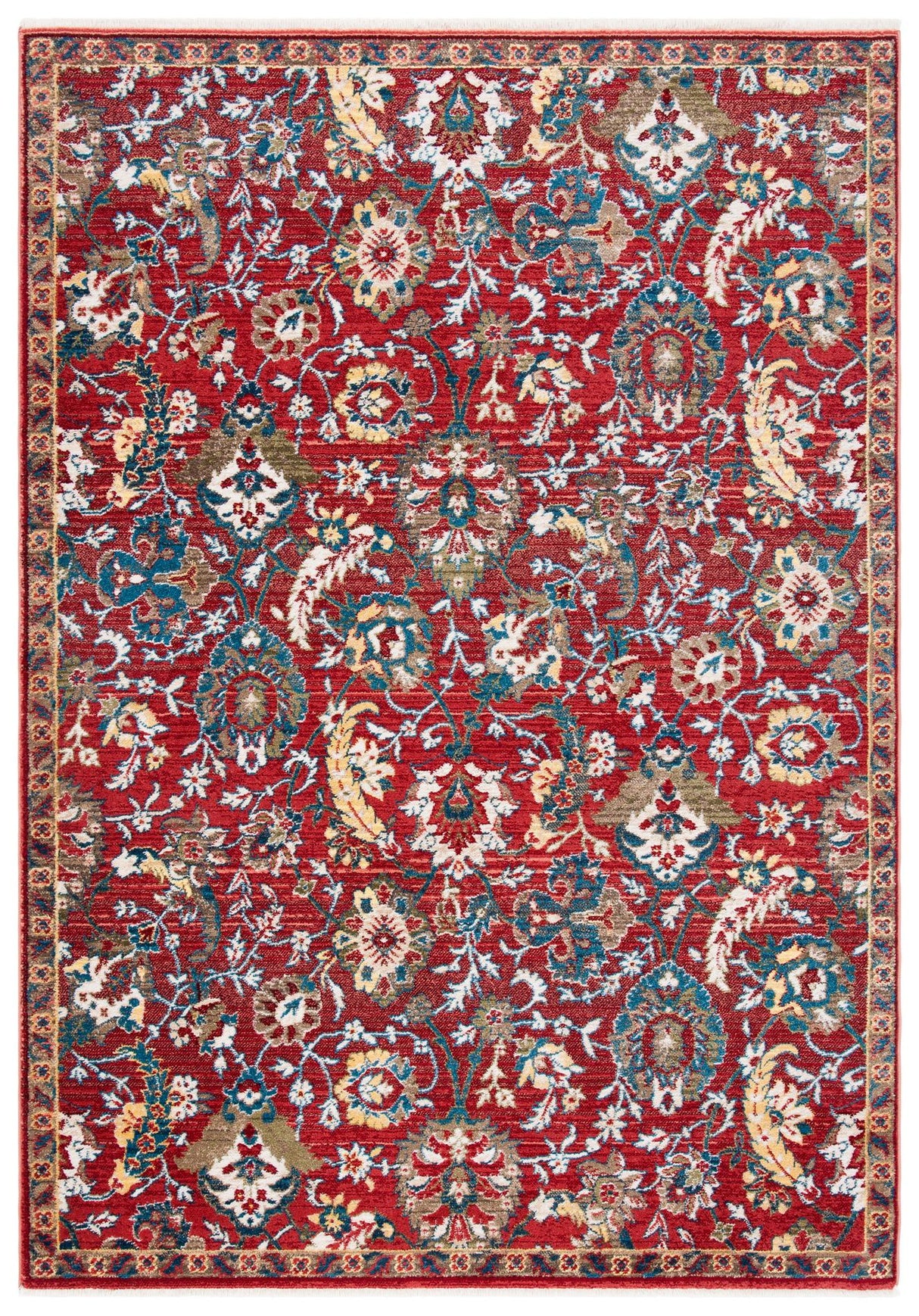 Safavieh Kashan Ksn398P Rust/Ivory Rugs - Safavieh - ksn398p - 3