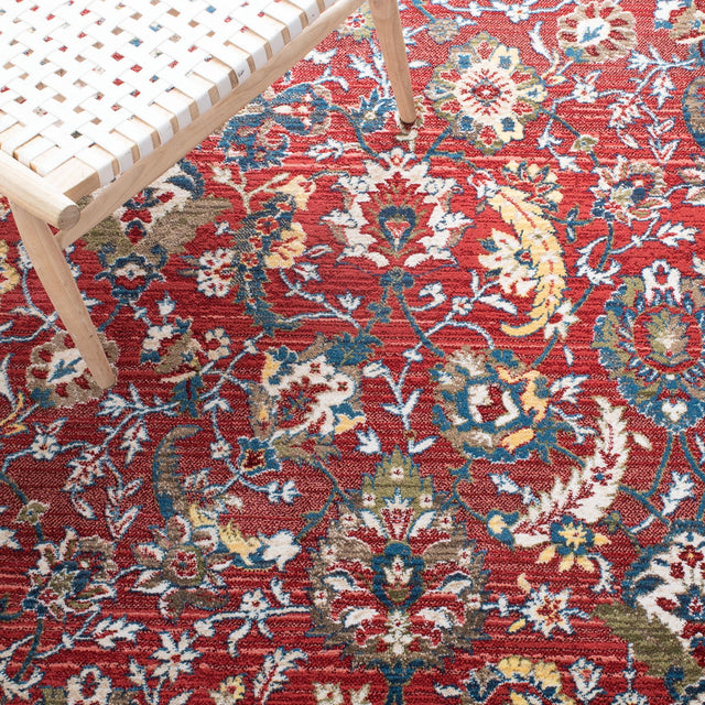 Safavieh Kashan Ksn398P Rust/Ivory Rugs - Safavieh - ksn398p - 3