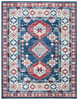 Safavieh Kazak Kzk119R Navy / Red Rugs - Safavieh - kzk119r - 7r