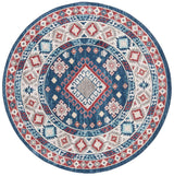 Safavieh Kazak Kzk119R Navy / Red Rugs - Safavieh - kzk119r - 7r