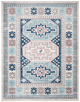 Safavieh Kazak Kzk120G Grey / Blue Rugs - Safavieh - kzk120g - 7r