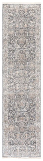 Safavieh Kendal 2'-0" x 8'-0" Rug in Dark Grey / Ivory Beige