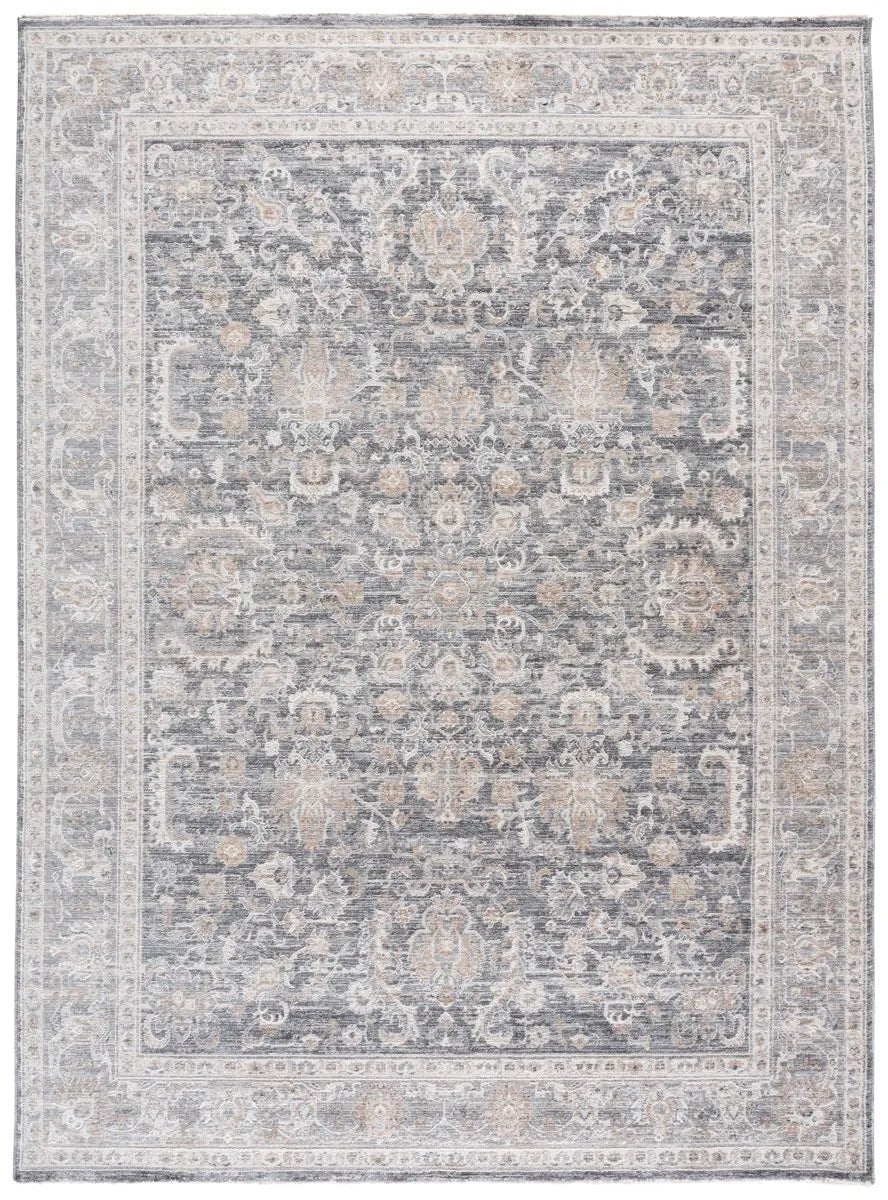 Safavieh Kendal 8'-0" x 10'-2" Rug in Dark Grey / Ivory Beige