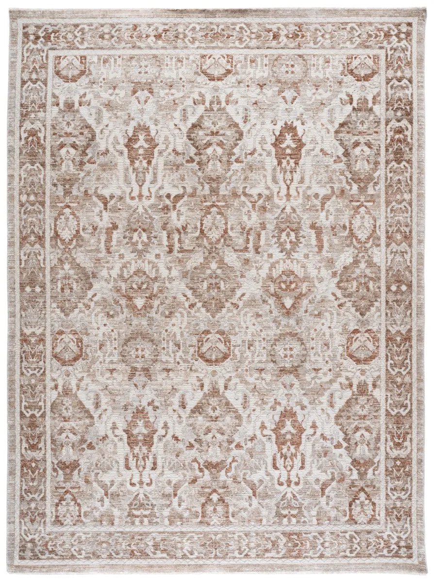 Safavieh Kendal 8'-0" x 10'-2" Rug in Ivory / Rust Beige