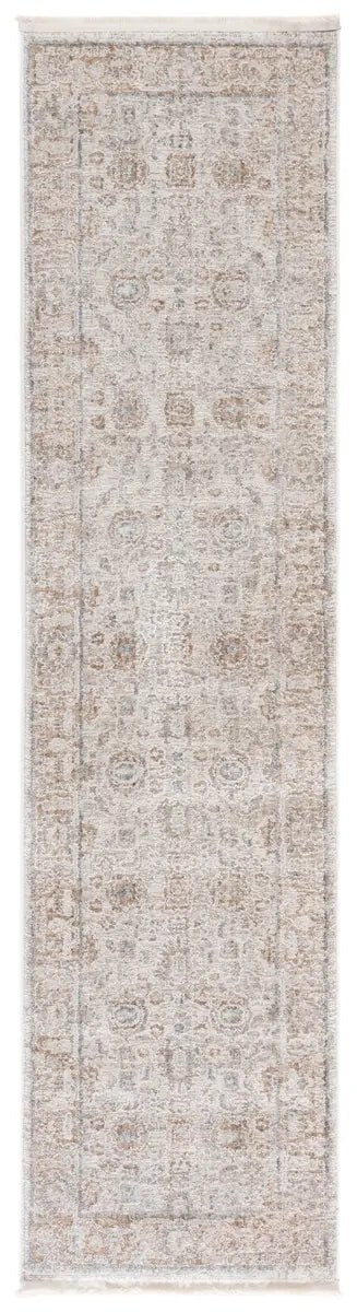 Safavieh Kendal 2'-0" x 8'-0" Rug in Beige / Grey Brown