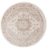 Safavieh Kendal 6'-7" x 6'-7" Rug in Ivory / Beige Grey