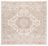 Safavieh Kendal 6'-7" x 6'-7" Rug in Ivory / Beige Grey