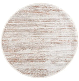 Safavieh Kendal Modern 6'-7" x 6'-7" Rug in Ivory / Grey Rust