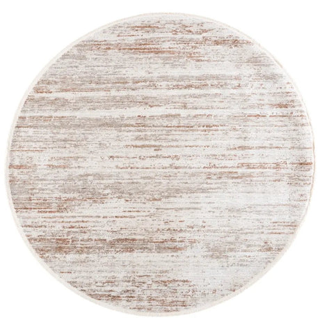 Safavieh Kendal Modern 6'-7" x 6'-7" Rug in Ivory / Grey Rust