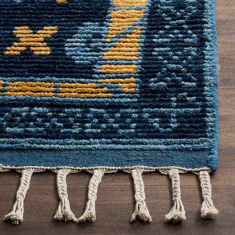 Safavieh Kenya Kny112A Blue / Gold Rugs - Safavieh - kny112a - 6