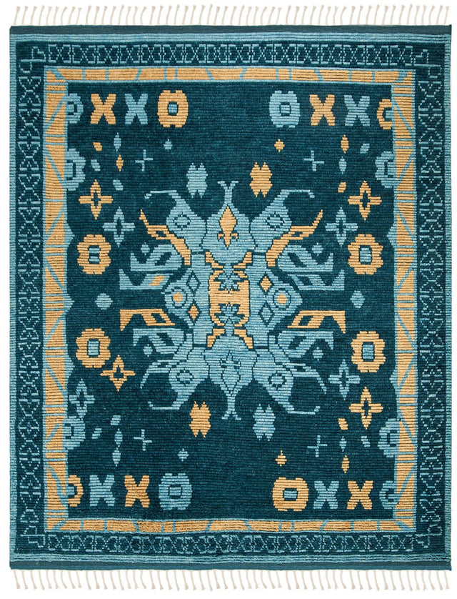 Safavieh Kenya Kny112A Blue / Gold Rugs - Safavieh - kny112a - 6