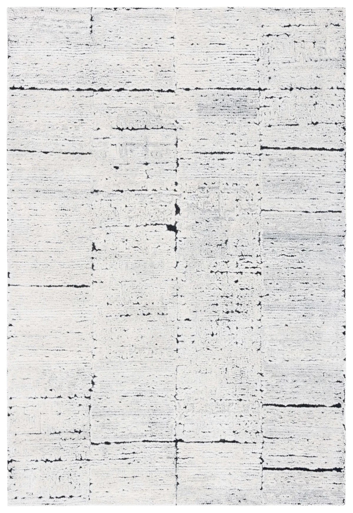 Safavieh Kenya 4'-0" x 6'-0" Rug in Ivory / Black