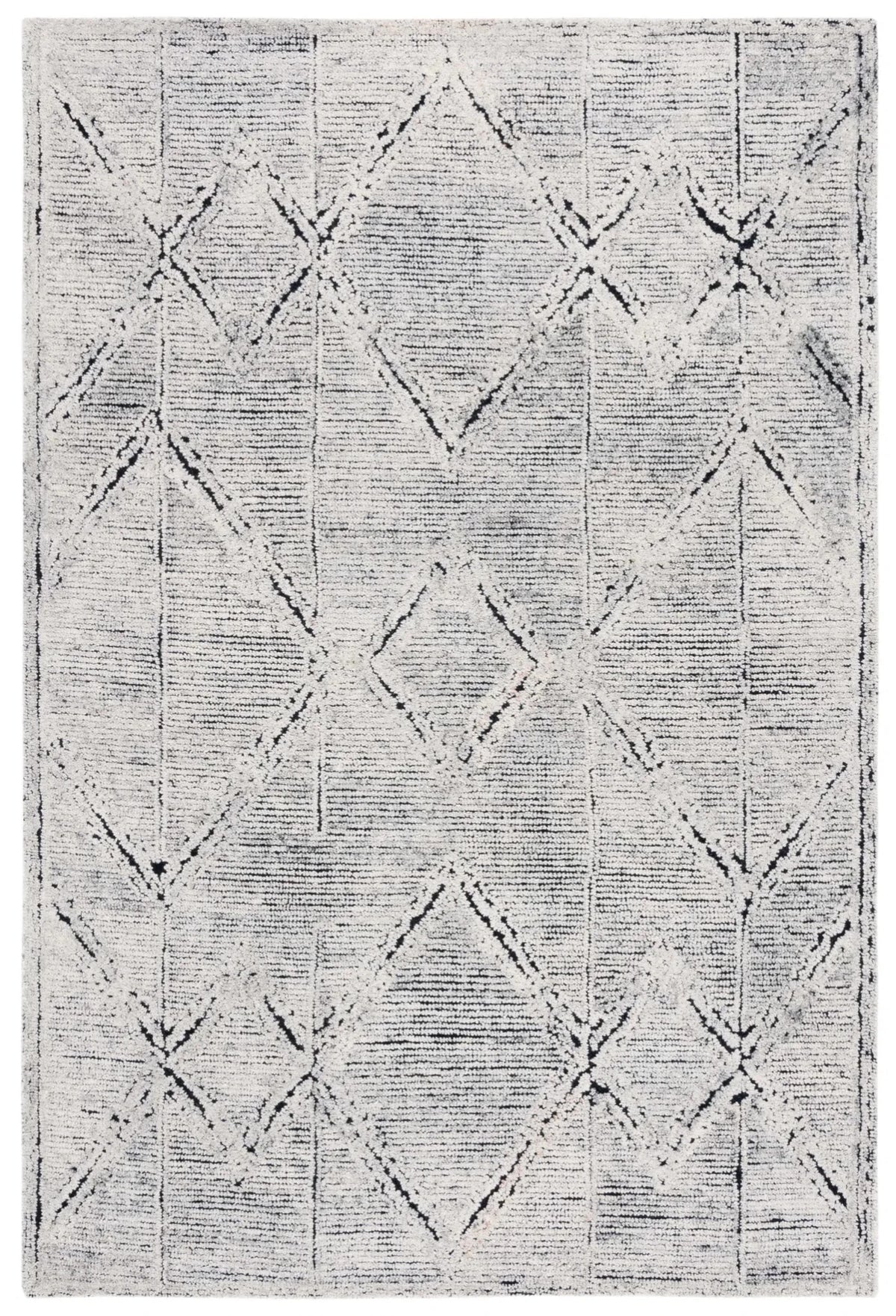 Safavieh Kenya 4'-0" x 6'-0" Rug in Ivory / Black
