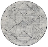 Safavieh Kenya 6'-0" x 6'-0" Rug in Ivory / Black
