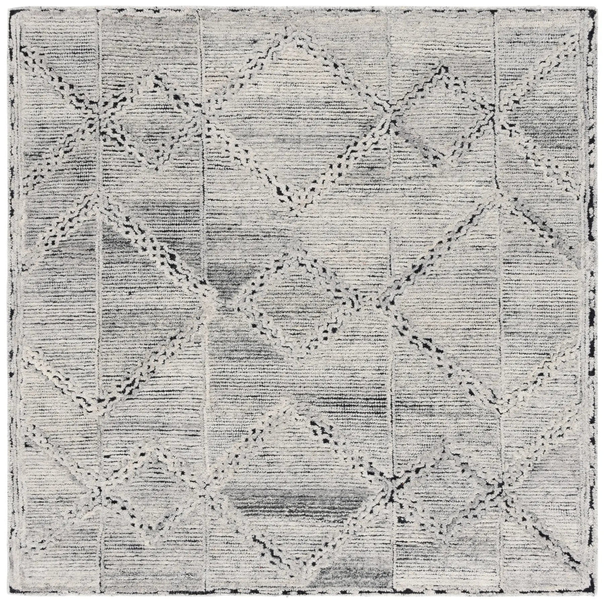 Safavieh Kenya 6'-0" x 6'-0" Rug in Ivory / Black