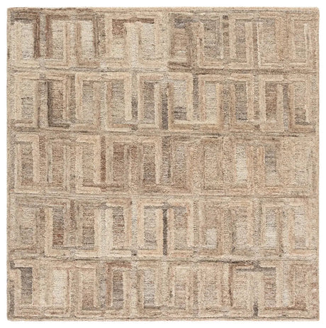 Safavieh Kenya 6'-0" x 6'-0" Rug in Brown / Grey