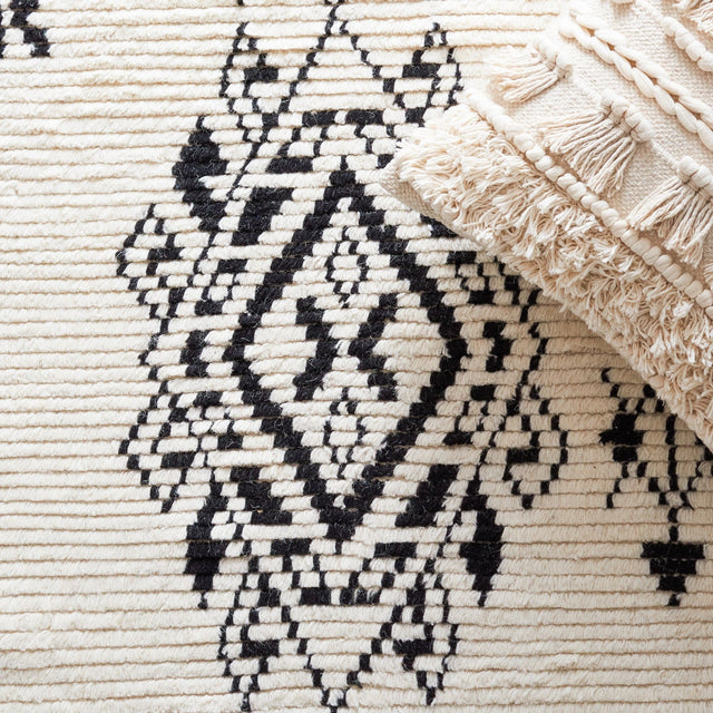 Safavieh Kenya Kny176Z Ivory/Black Rug - Safavieh - kny176z - 6