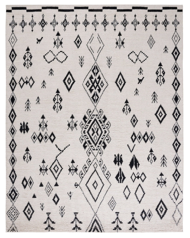 Safavieh Kenya Kny176Z Ivory/Black Rug - Safavieh - kny176z - 6