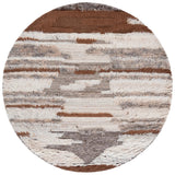 Safavieh Kenya 6'-0" x 6'-0" Rug in Grey / Brown