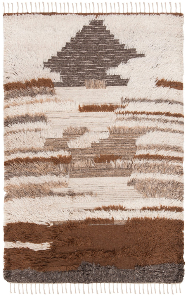 Safavieh Kenya Kny225A Grey/Brown Rug - Safavieh - kny225a - 2