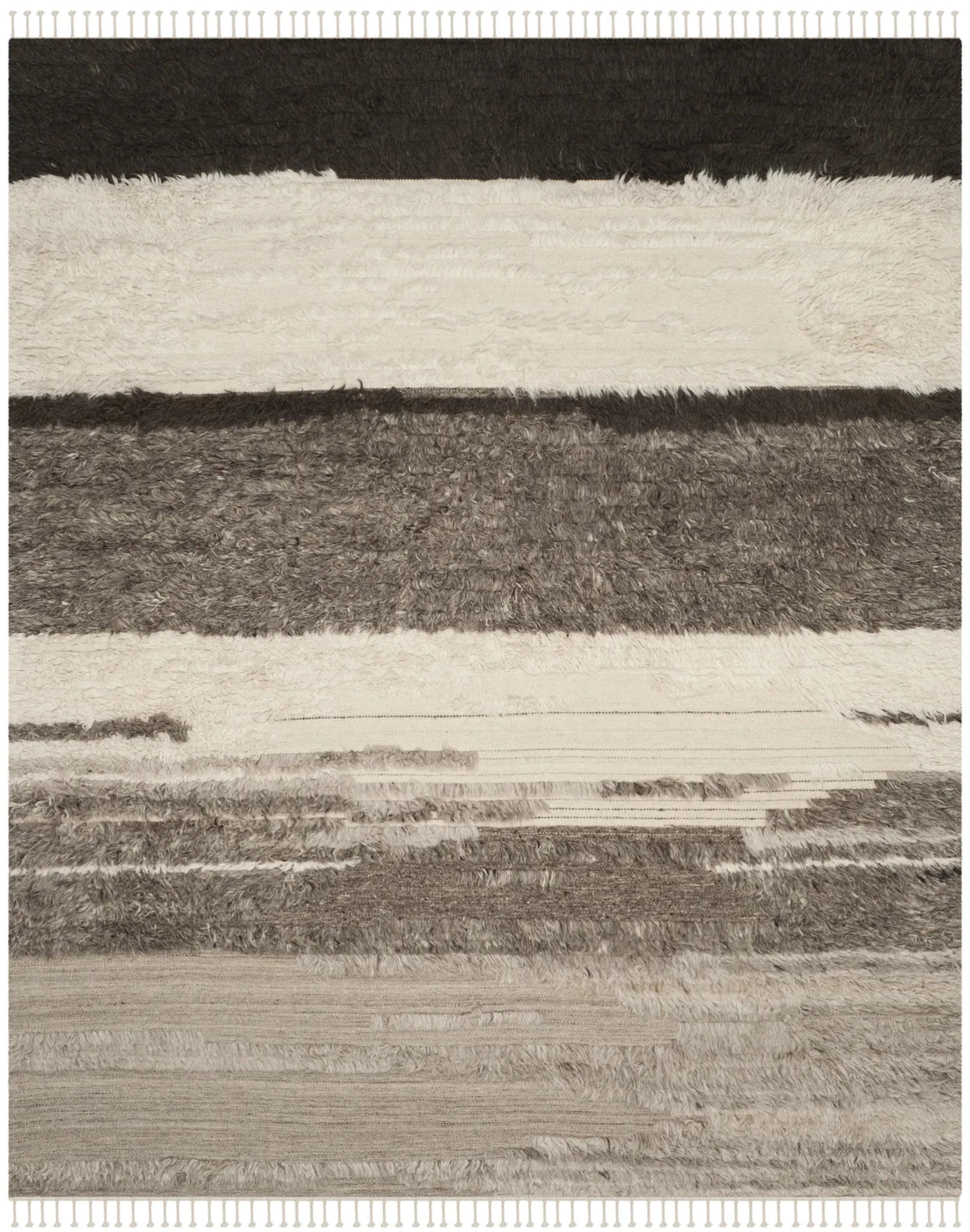 Safavieh Kenya 10'-0" x 14'-0" Rug in Ivory / Grey