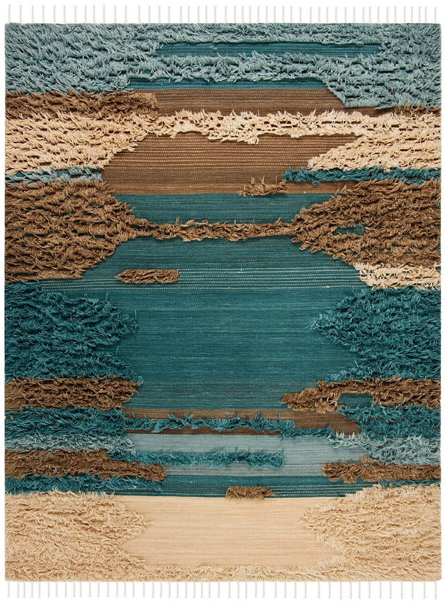 Safavieh Kenya Kny228M Blue / Beige Rugs - Safavieh - kny228m - 6