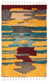 Safavieh Kenya Kny230Q Red / Gold Rugs - Safavieh - kny230q - 6