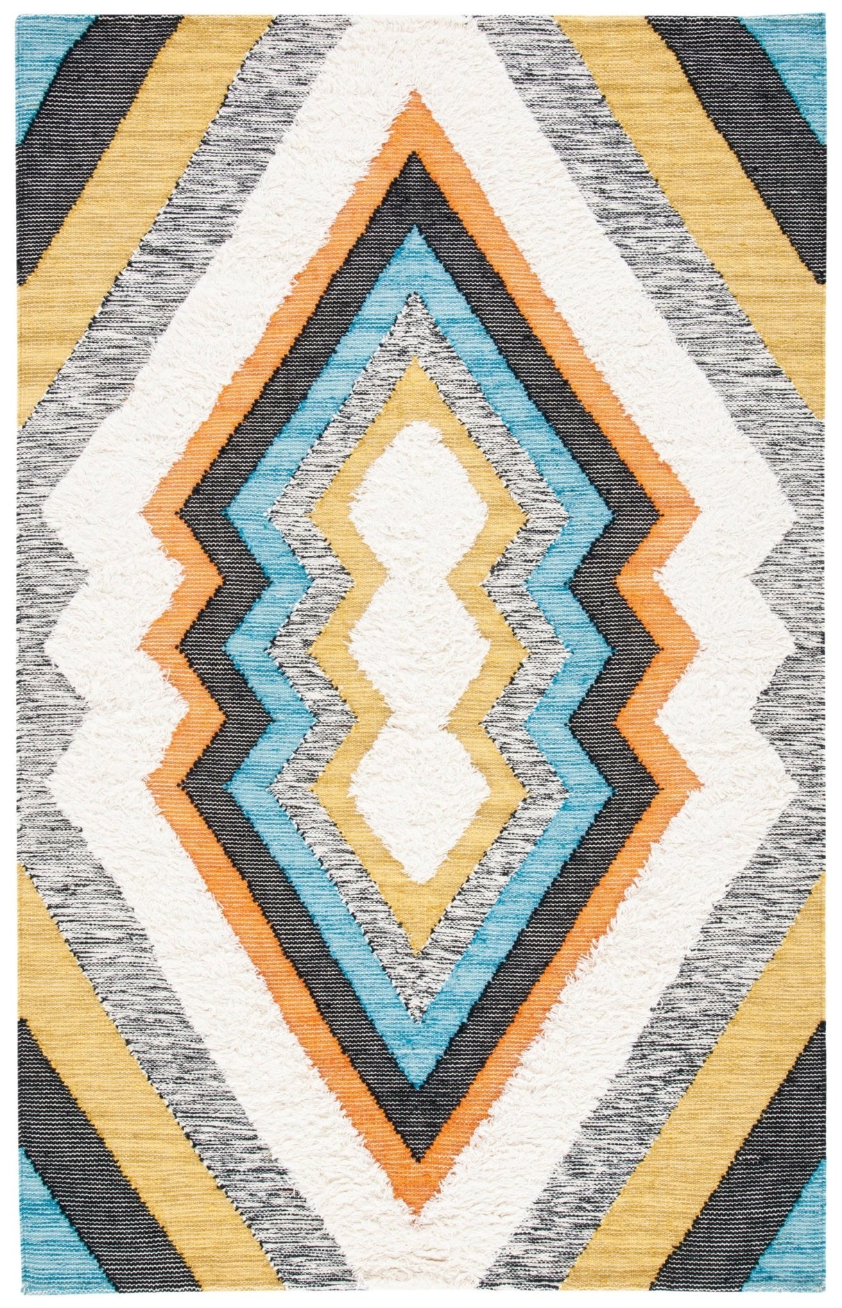 Safavieh Kenya Kny276Z Black/Ivory Rug - Safavieh - kny276z - 3