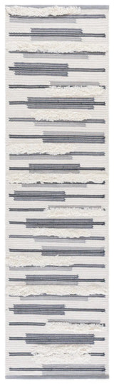 Safavieh Kenya 2'-3" x 8'-0" Rug in Grey / Ivory