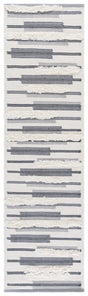 Safavieh Kenya 2'-3" x 8'-0" Rug in Grey / Ivory