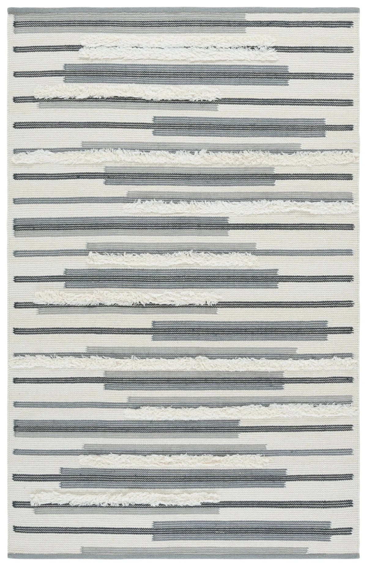 Safavieh Kenya 4'-0" x 6'-0" Rug in Grey / Ivory