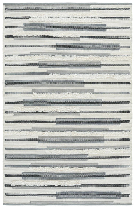 Safavieh Kenya 4'-0" x 6'-0" Rug in Grey / Ivory