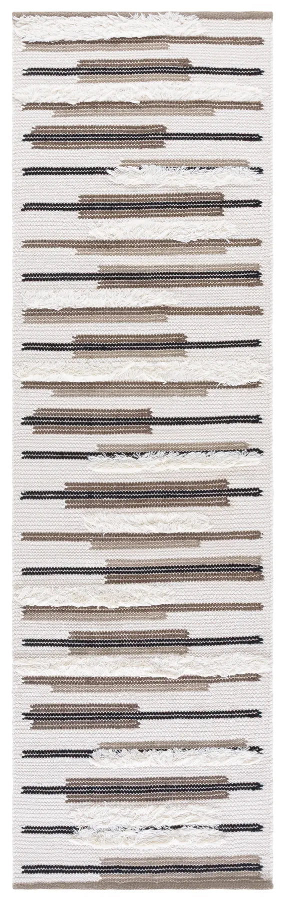 Safavieh Kenya 2'-3" x 8'-0" Rug in Brown / Ivory