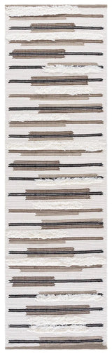 Safavieh Kenya 2'-3" x 8'-0" Rug in Brown / Ivory