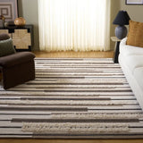 Safavieh Kenya 8'-0" x 10'-0" Rug in Brown / Ivory