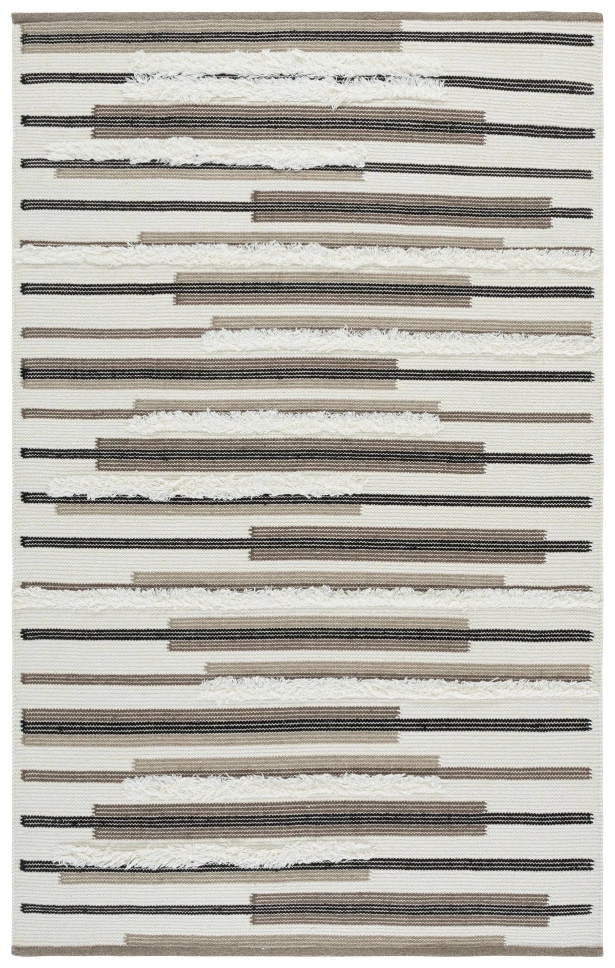 Safavieh Kenya 4'-0" x 6'-0" Rug in Brown / Ivory