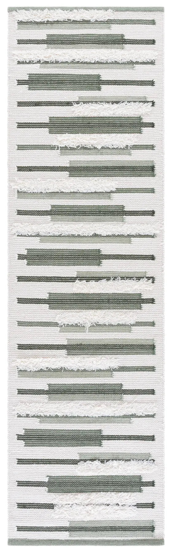 Safavieh Kenya 2'-3" x 8'-0" Rug in Sage / Ivory