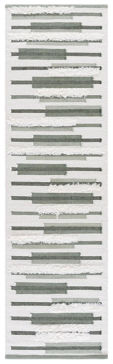Safavieh Kenya 2'-3" x 8'-0" Rug in Sage / Ivory