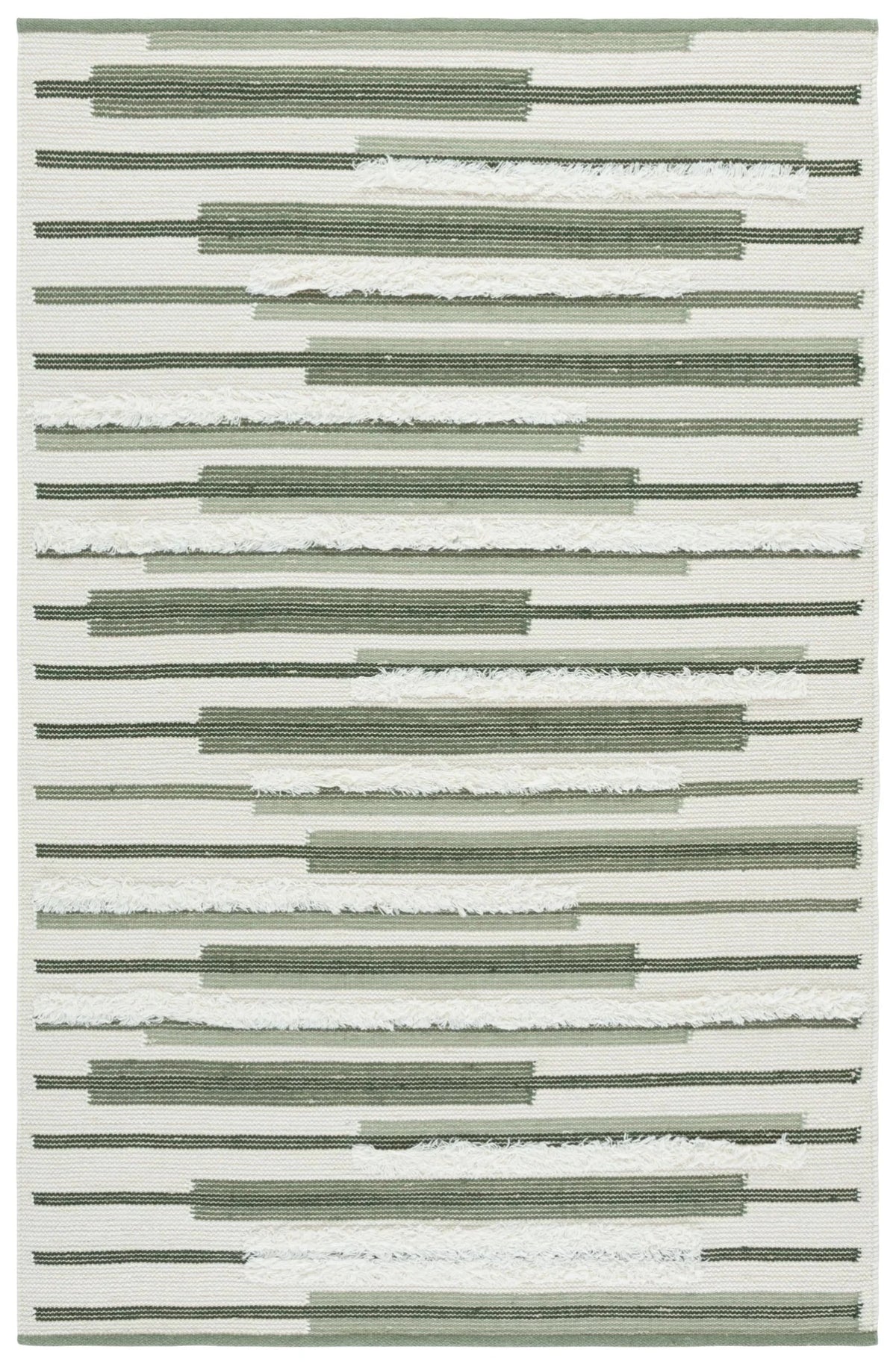 Safavieh Kenya 4'-0" x 6'-0" Rug in Sage / Ivory