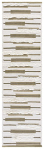 Safavieh Kenya 2'-3" x 8'-0" Rug in Olive / Ivory