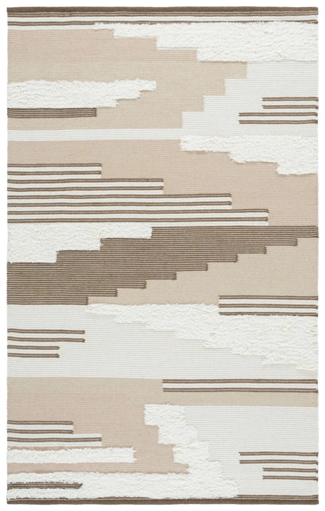 Safavieh Kenya 4'-0" x 6'-0" Rug in Beige / Ivory